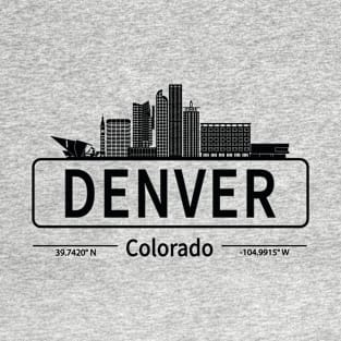 Denver Colorado, Denver Love T-Shirt